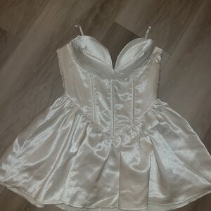 NWT!Fashion Nova White Mini Dress